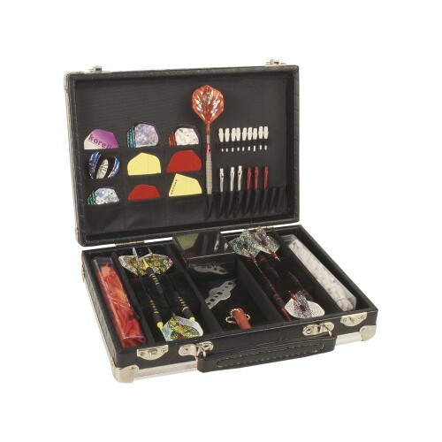 Luxury Dart Case - Silver - Aluminum