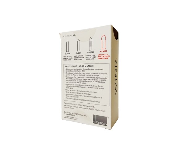Wink Super X-Large Condoms - 10 count