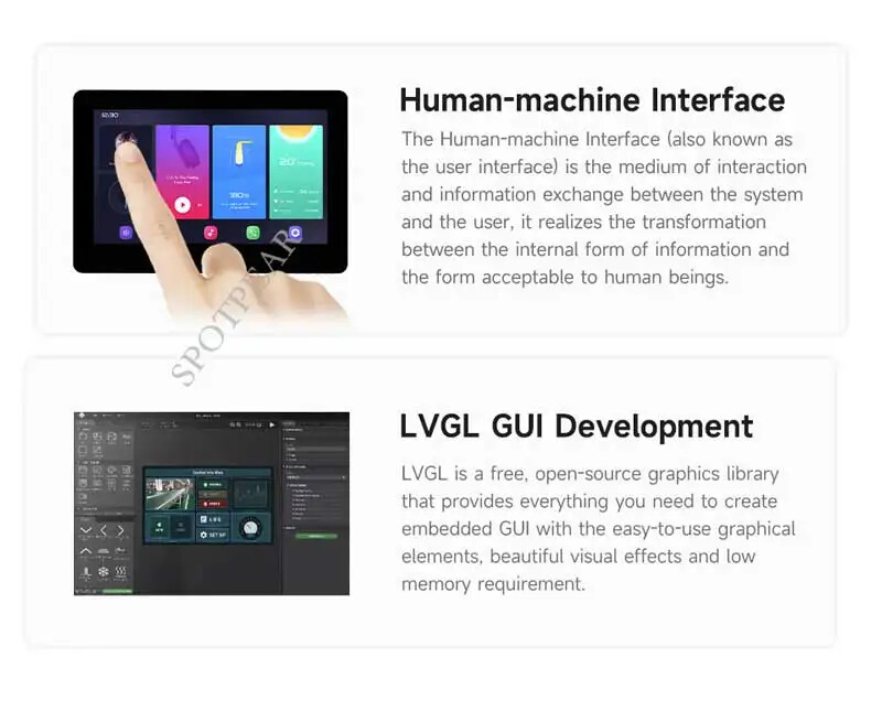 ESP32 S3 4.3inch LCD (B) 800x480 TouchScreen Display Development Board HMI/LVGL
