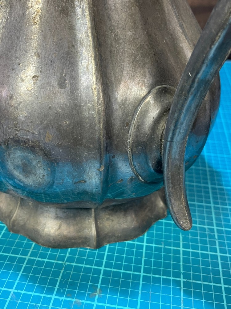 19th Century Victorian Silver Plated Large Pitcher