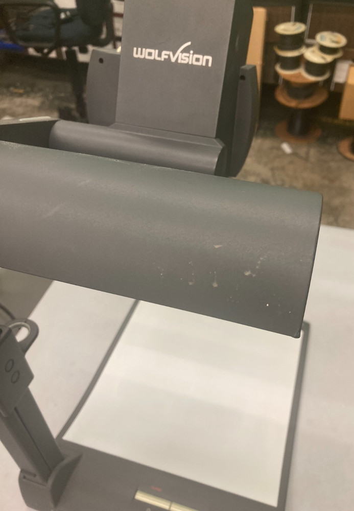 Wolfvision VZ-8Plus Document Folding Visualizer Overhead Projector w/ Adapter