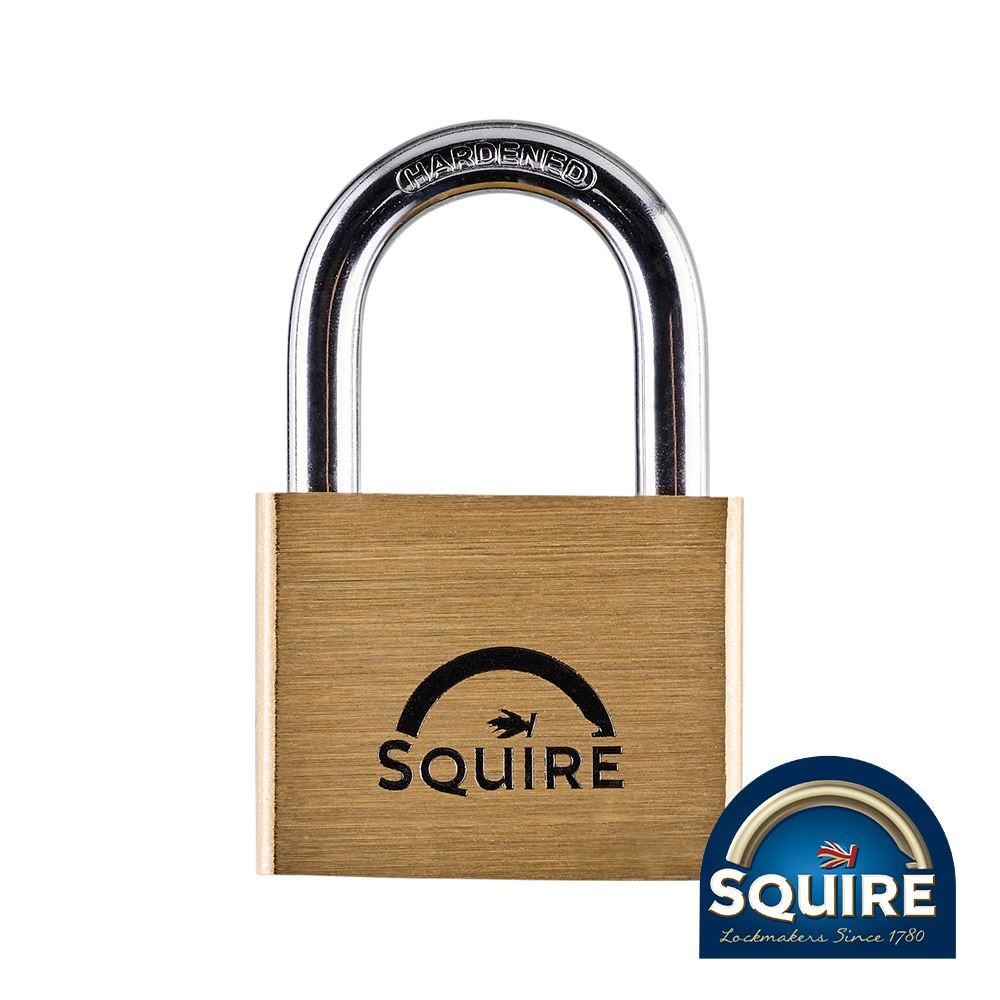 Squire - Brass Lion Padlock