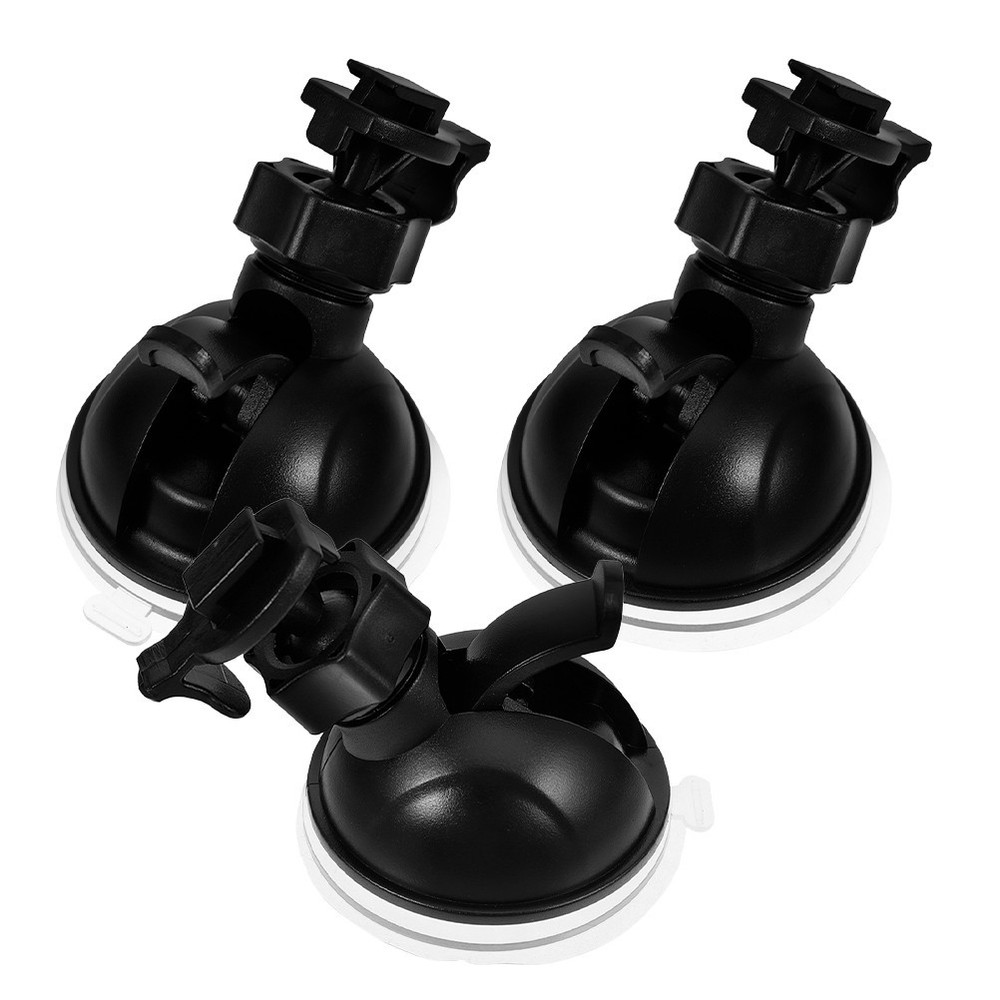 3 Pcs Camera Holder for Car Auto Suction Cup Windshield Dash Mount
