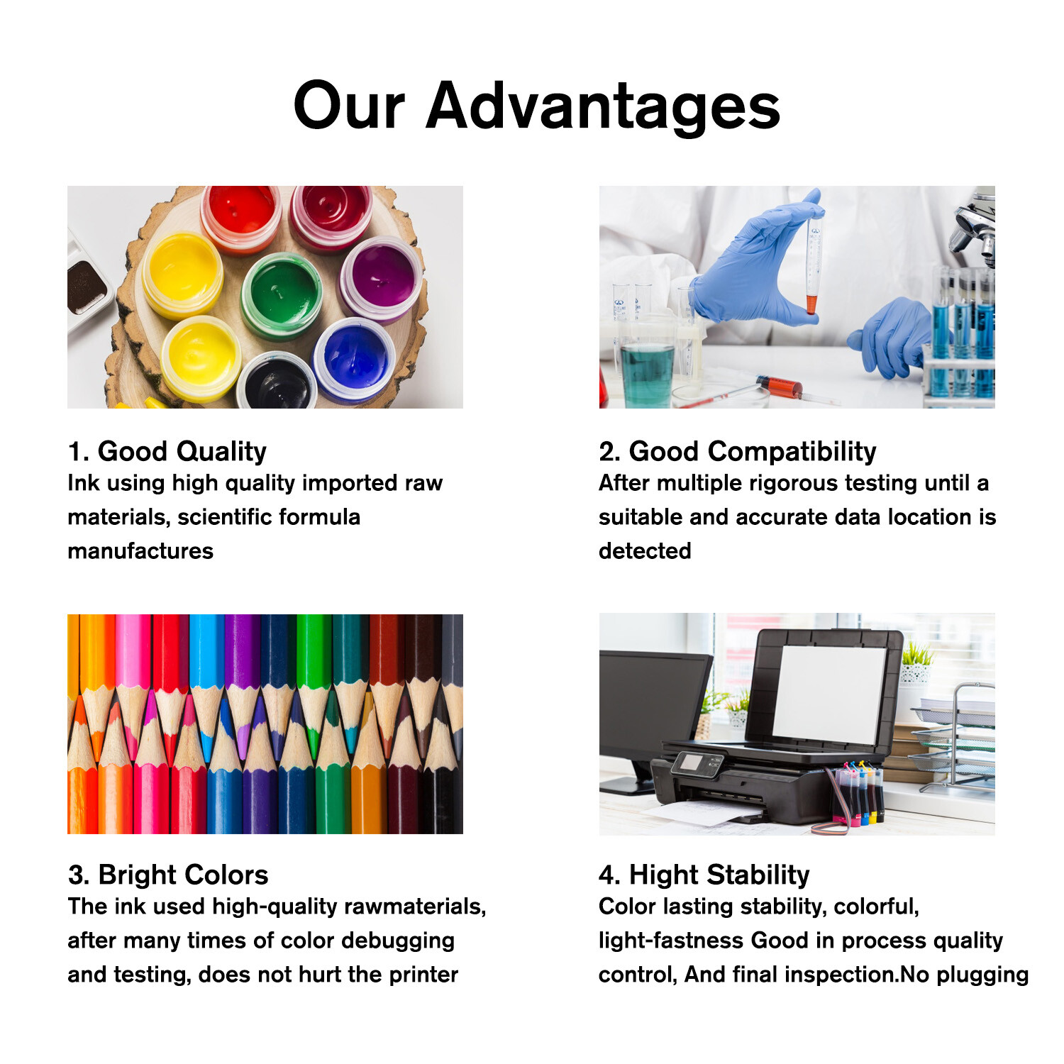 900ML A-SUB Sublimation Ink Fit for Ecotank ET 2400 2760 2720 2803 2850 2800