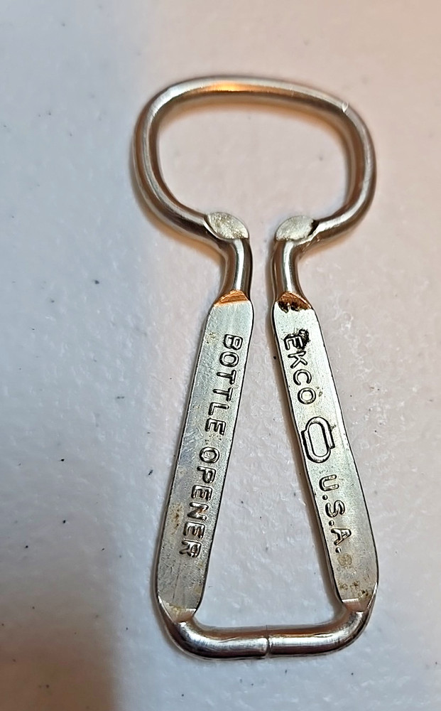 Vintage EKCO USA Wire Bottle Opener