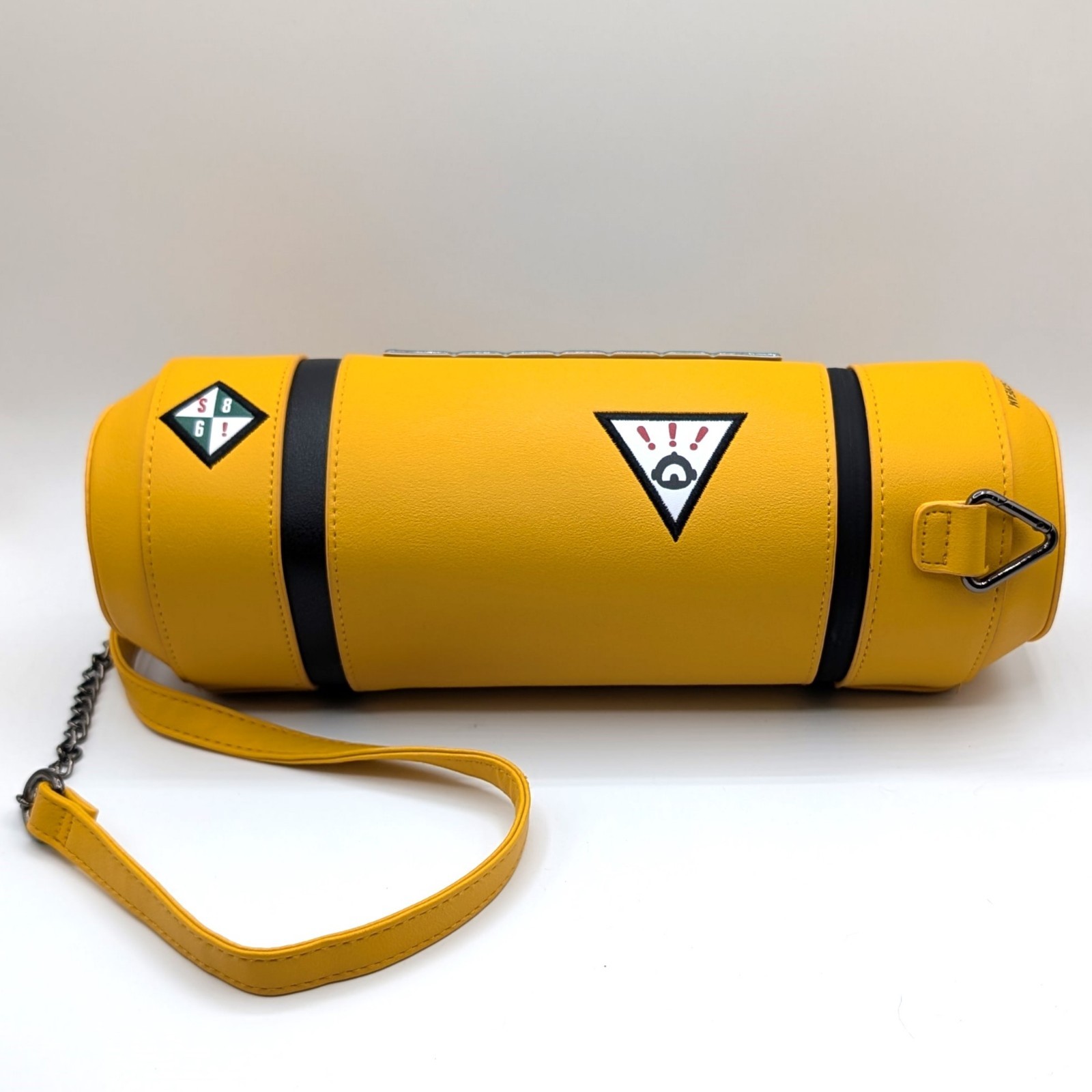 NWOT Disney Pixar Monsters Inc Yellow Scream Canister Crossbody Bag Purse Unisex