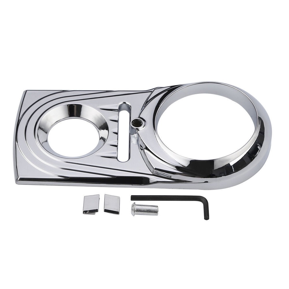 Dash Panel Insert Cover w/ Extension For Harley Heritage Springer Softail 00-17