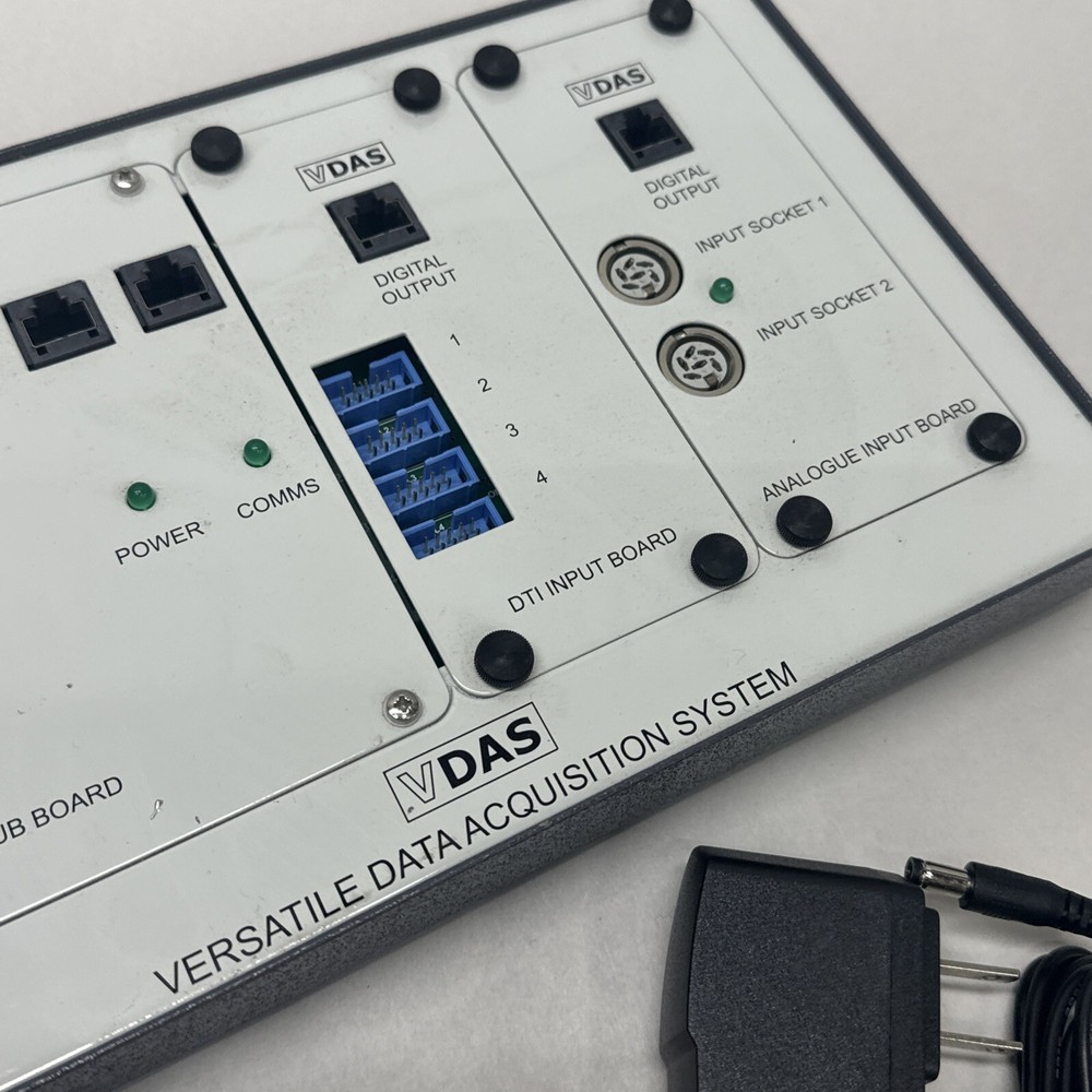 TecQuipment Vdas Versatile Data Acquisition System Controller VDAS-B W/ Analogue