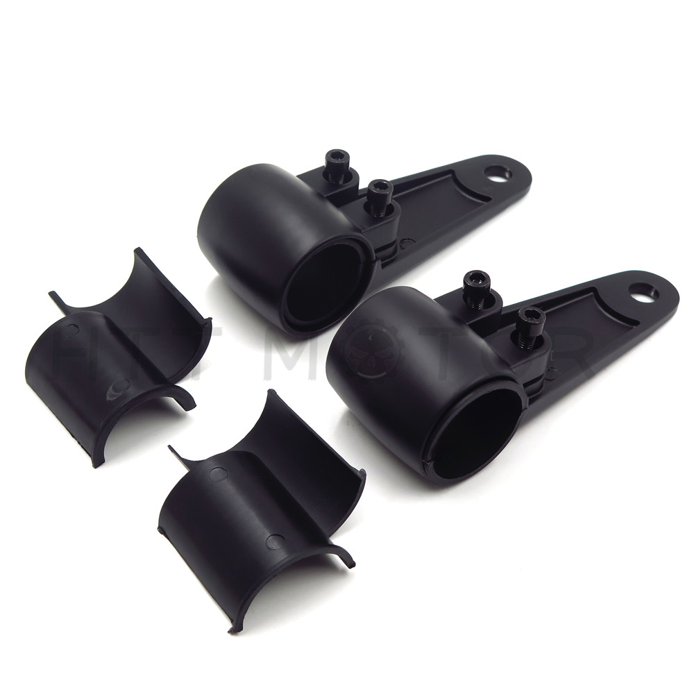 35/39/41mm Motorcycle Headlight Mount Bracket Fork Ear Aluminum For Cafe Racer