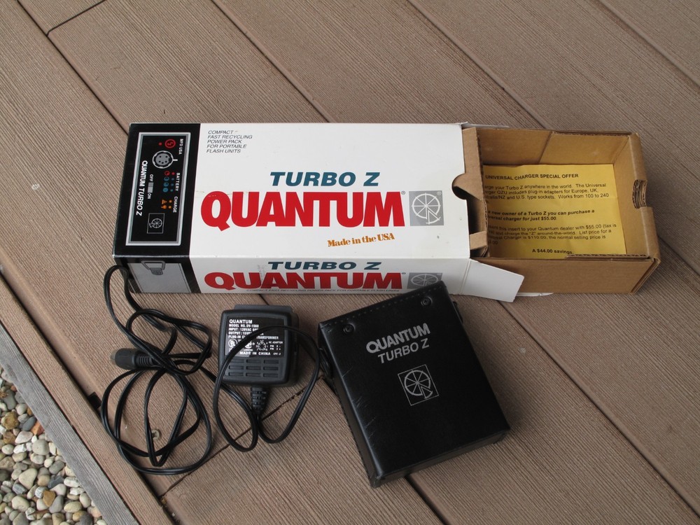 Quantum Turbo Z power pack for portable Flashes