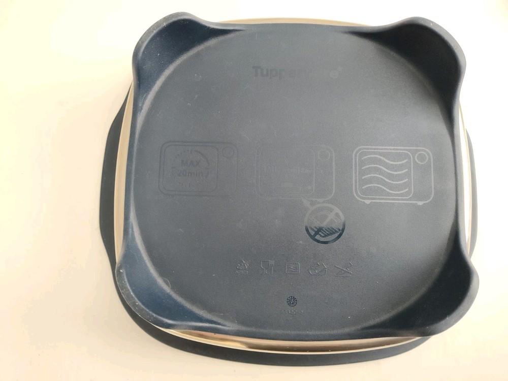 Tupperware MicroPro Grill Micro Pro Series Microwave Grilling Base & Lid Cooking