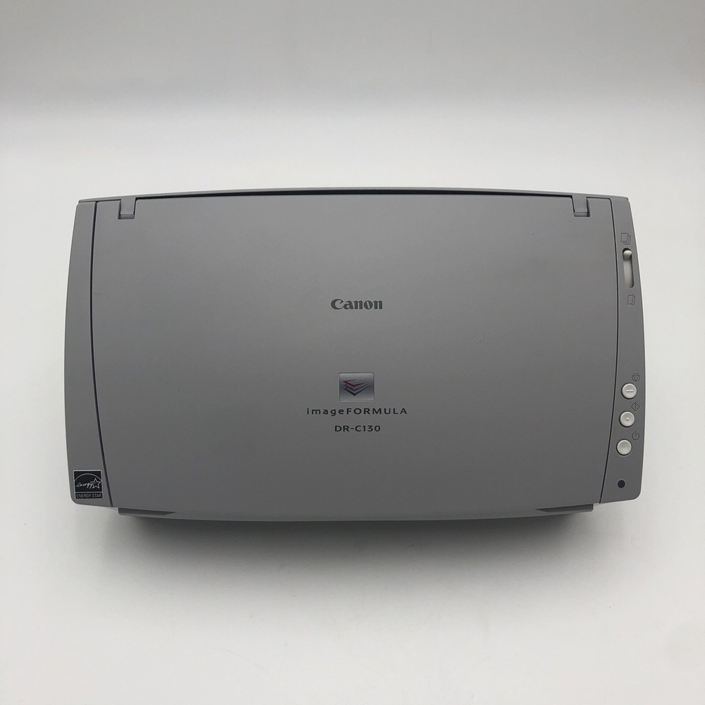 USED Canon ImageFORMULA  DR-C130 Document Scanner POWER TESTED ONLY READ