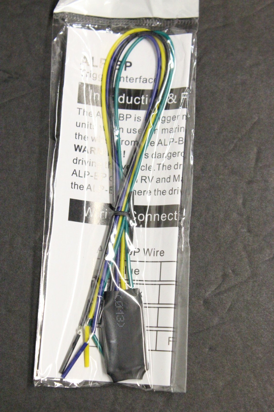 Parking Brake Video Bypass fits Alpine, Pioneer, Kenwood,( DVD Model /mechless)4