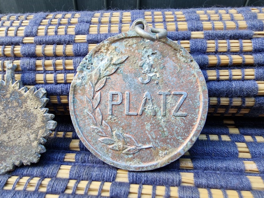 WW2 Original German Badges Front Item Relic.