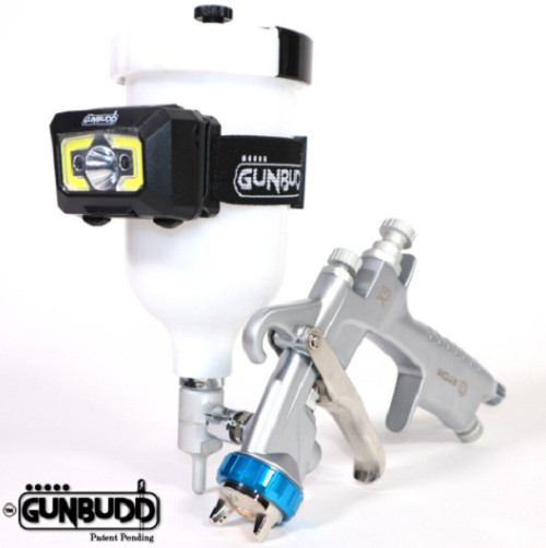 Paint Spray Gun Light GUNBUDD LED-COB Universal Lighting System Fits All Models