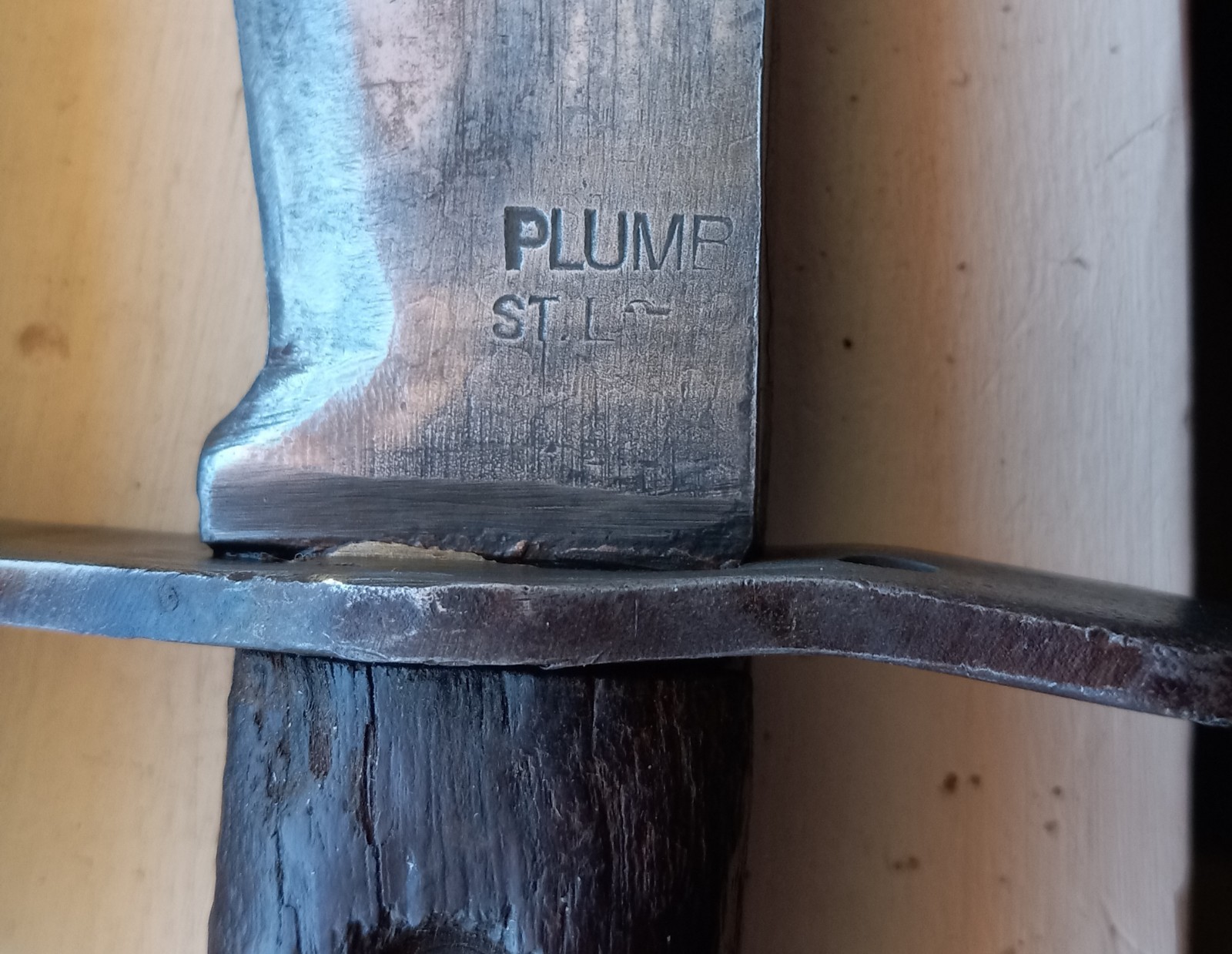 ORIGINAL WORLD WAR 1 US ARMY/ MARINE MODEL 1917 BOLO KNIFE