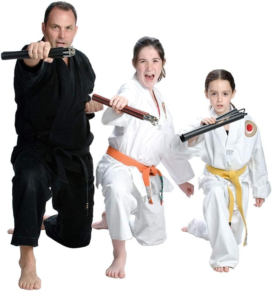 TOPOINT Nunchuck,Safe Foam Training Nunchucks/Nunchakus with Steel Chain for Kid