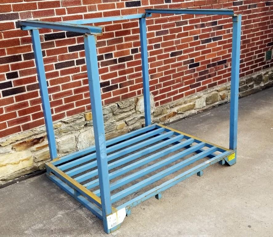 Portable Stack Rack Nestable Nesting Stacking Pallet Stack Warehouse Stacker