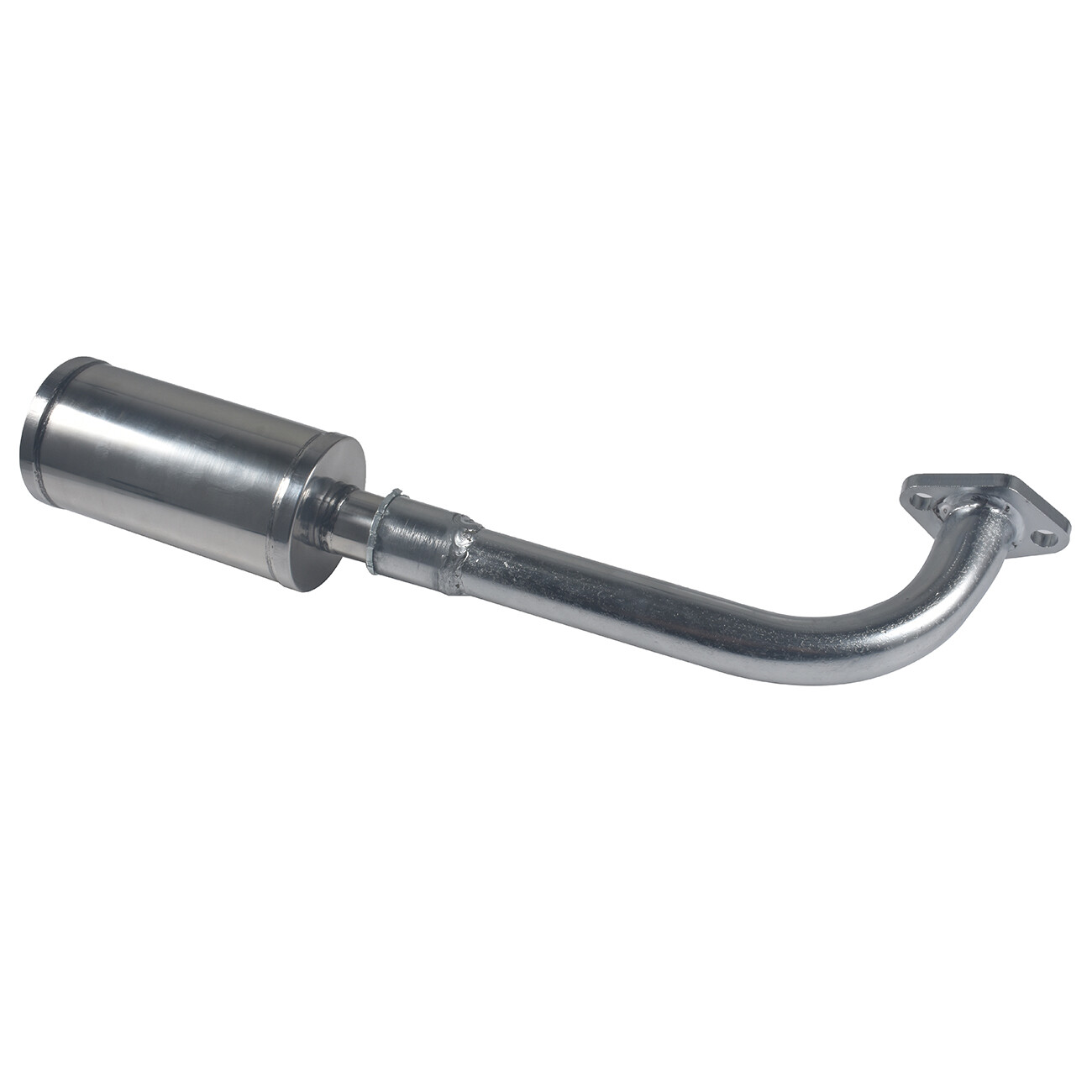 Exhaust Pipe Header & Muffler For Predator 196cc/212cc Honda GX160 GX200 Go Kart