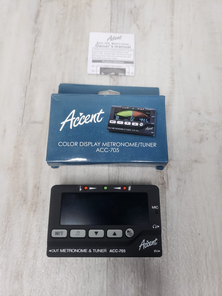 Accent Color Display Metronome/Tuner ACC-705