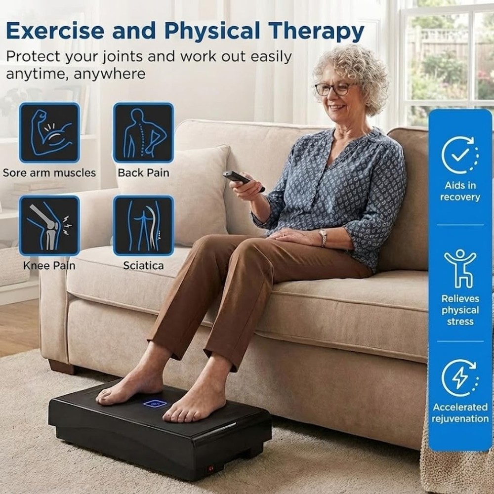 Vibration Plates - Vibration Plate Exercise Machine - Whole Body Workout Vibr...