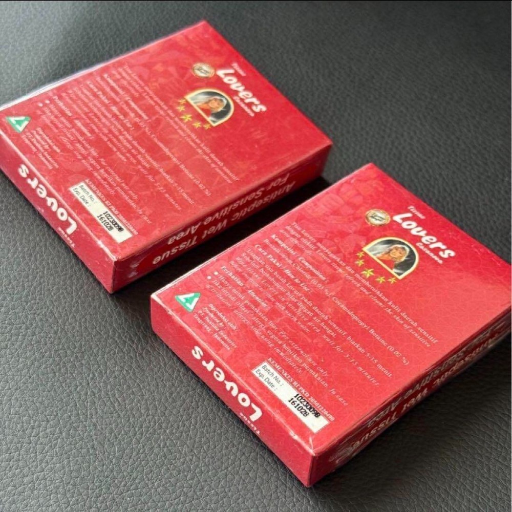 10 Boxes Tissue Super Magic Lovers Casanova Antiseptic Wipes Delay Ejaculation