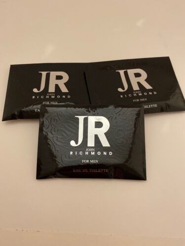 Three Masculinity Jr John Richmond For Men Eau De Toilette Samples