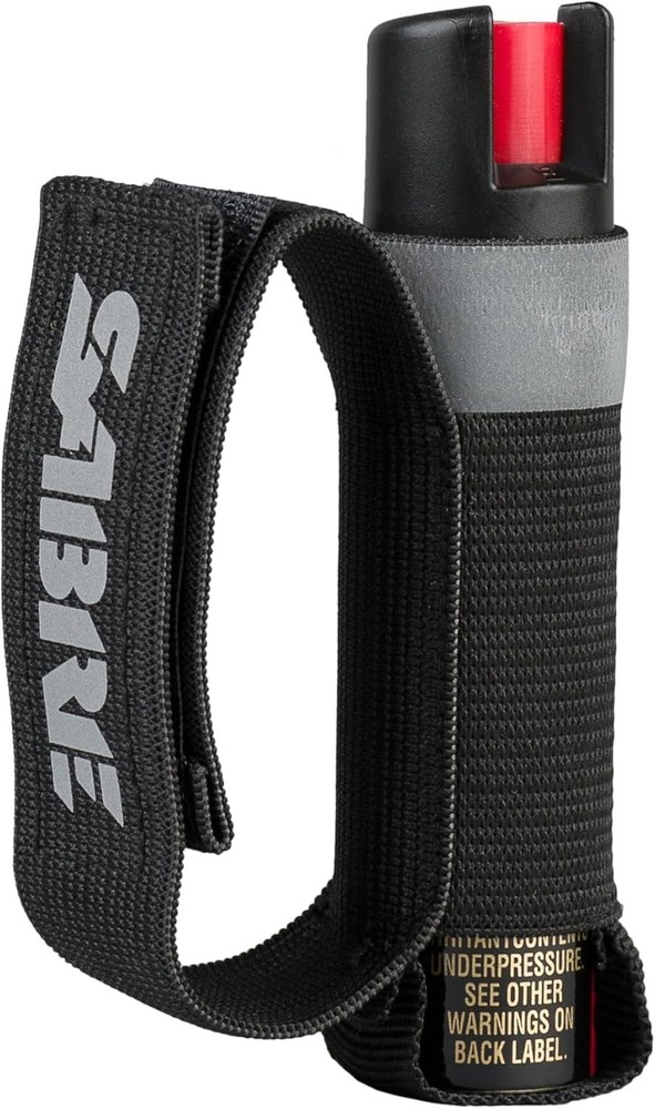 Pepper Spray with Reflective Strap - 13 Second Spray for Enhanced Safety, 0.67oz