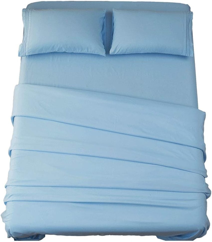 Bed Sheet Set Super Soft Microfiber 1800 Thread Count Luxury Egyptian Sheets