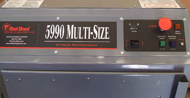 Red Devil 5990 - Automatic Platform Paint Shaker - Rebuilt with Warranty