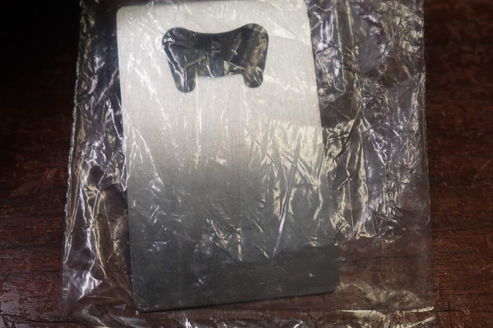 FLAT METAL IDC GLOBAL BOTTLE OPENER