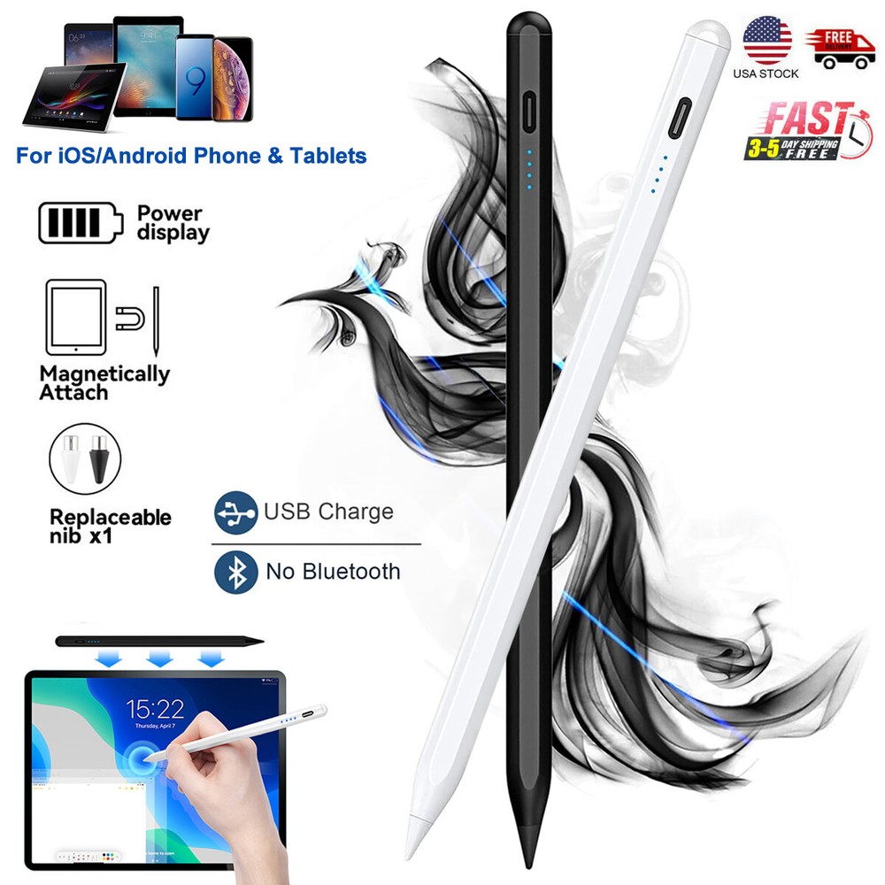 Stylus Pen for Apple iPad/iPhone/Samsung /iOS/Android Tablets Capacitive Screen