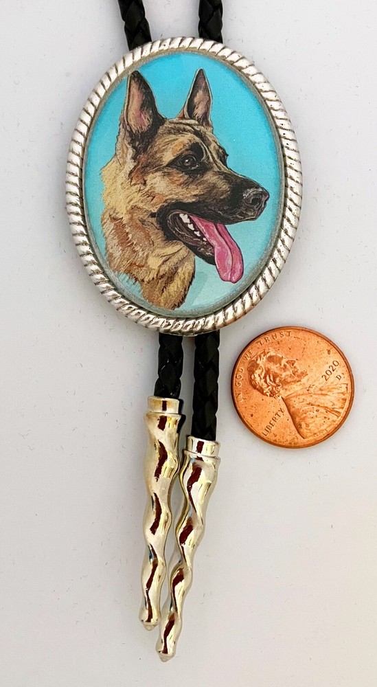 German Shepherd Dog Classic Bolo Tie