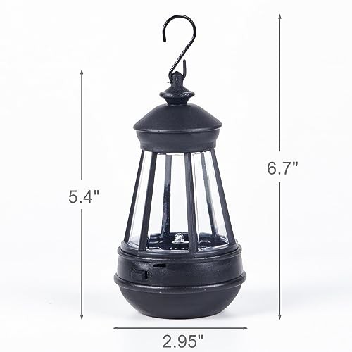 Solar-Lantern Waterproof Lights Replacement - Garden Decor mini lantern 2pack