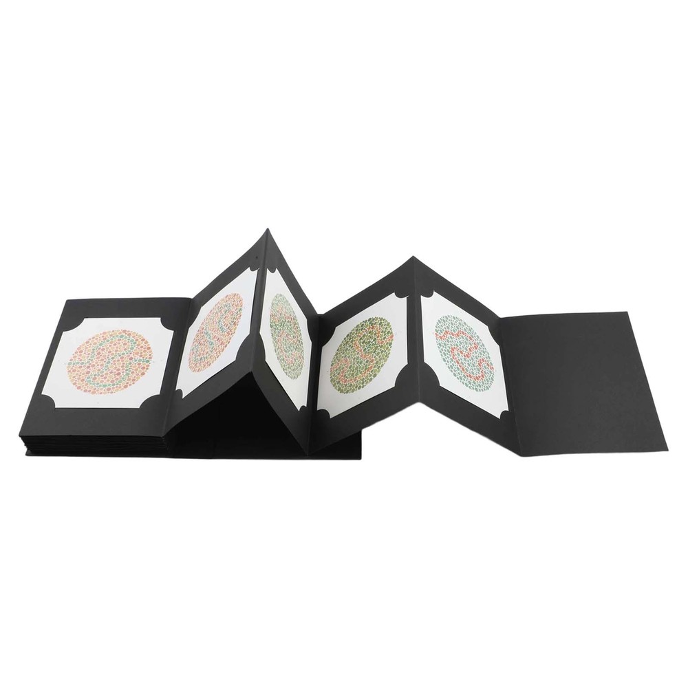 Ishihara Optical Testing Book with Eye Shading Lenses for Professionals