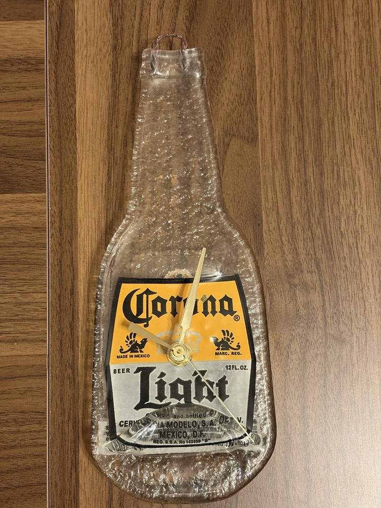 Corona Light Bottle Wall Clock Tested