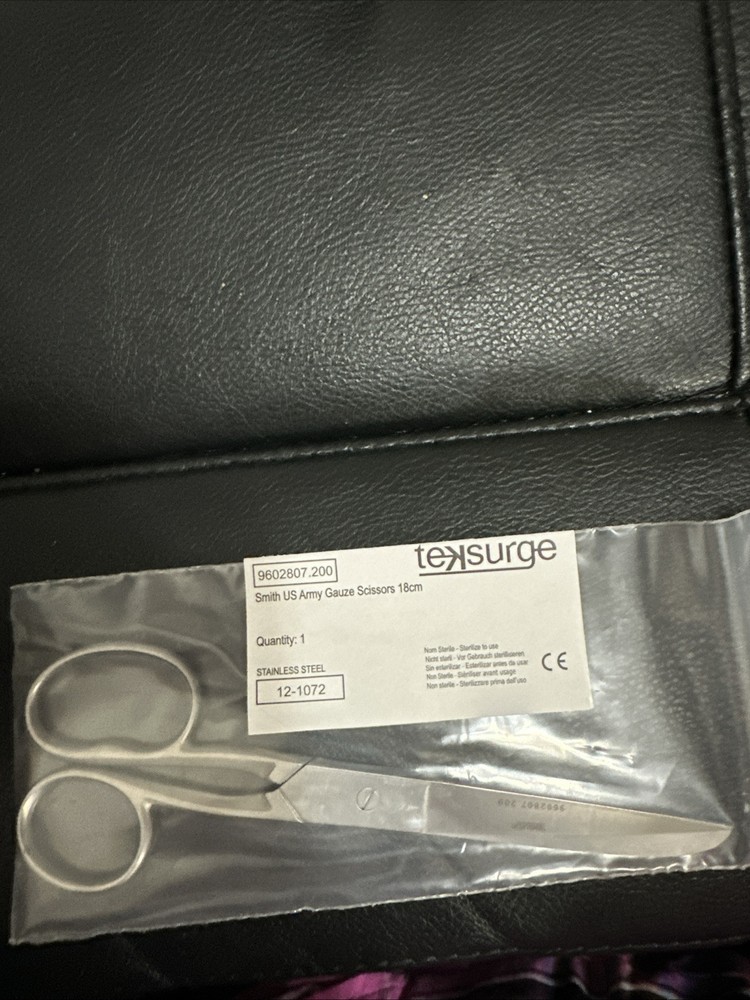 Smith US army gauze scissors 18cm