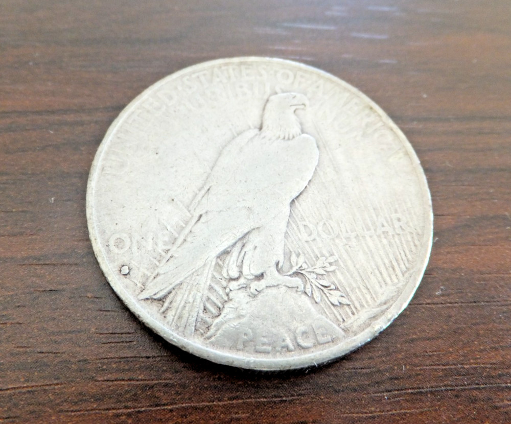 1935 S Peace Silver Dollar - Circulated