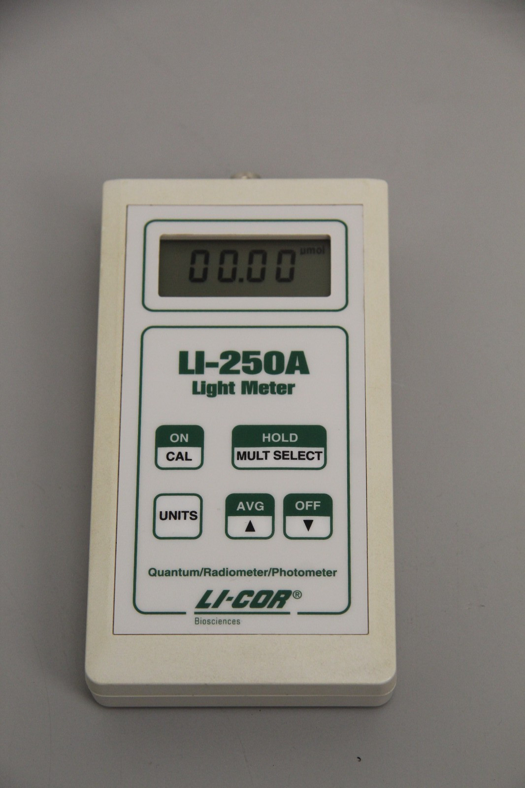 LI-COR LI-250A Light Meter With Underwater Quantum Sensor LI-192 & Photometric