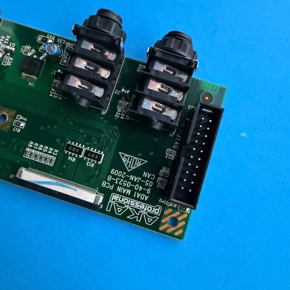 AKAI APC40 MKI Ableton MIDI Controller Part: Main PCB USB AC ON/OFF Borad