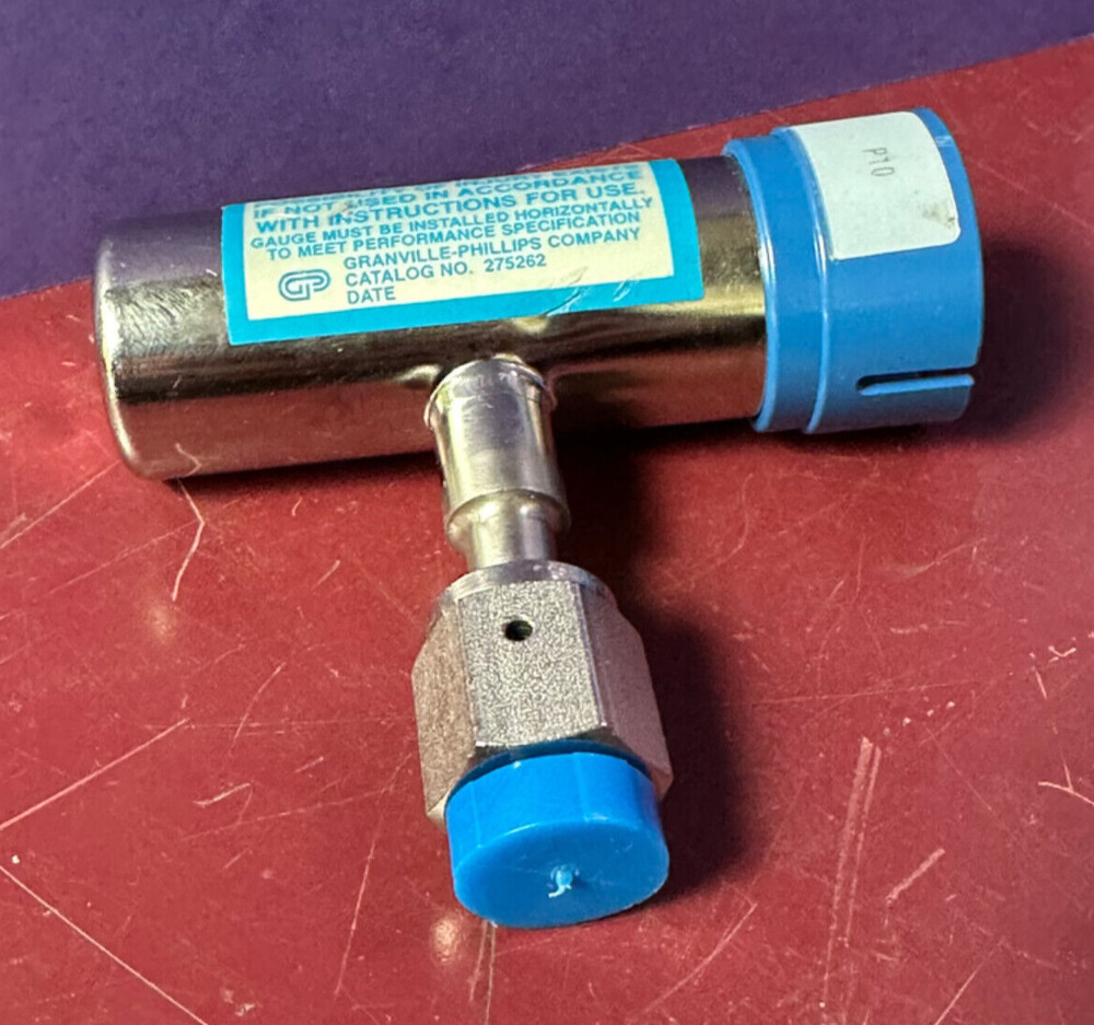 AS IS UNTESTED Granville Phillips 275262 Convectron Gauge Sensor