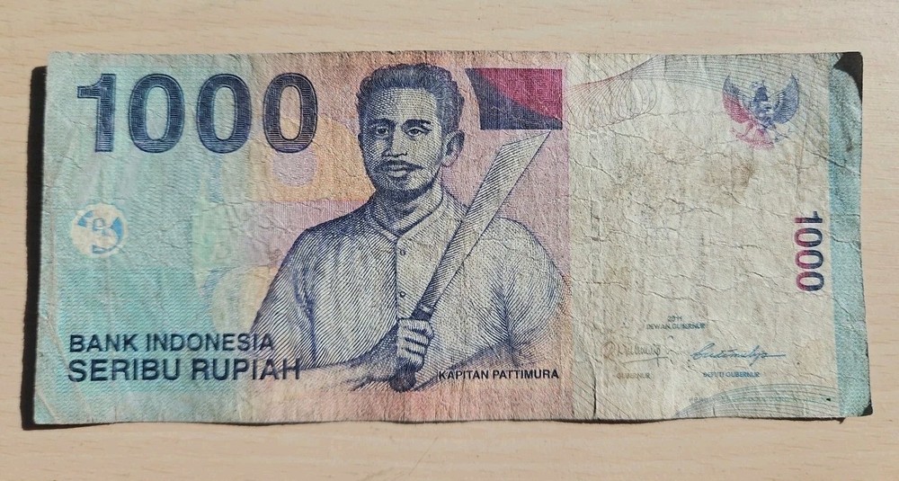 2011 Indonesia 1000 Rupiah Note