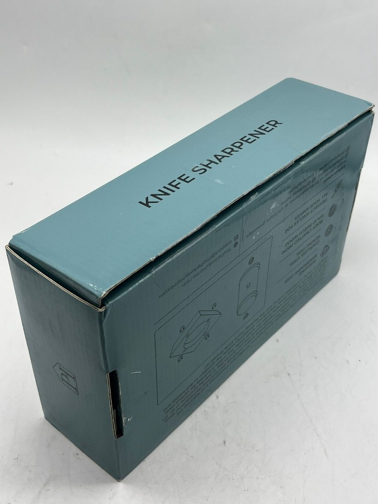 Rolling Knife Sharpener with Leather Strop and 15, 17, 20 & 22 Degree Angles