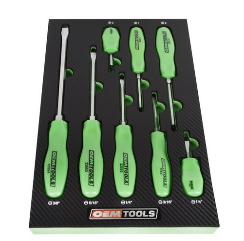 OEMTOOLS 23999 - 8 PIECE MECHANICS SCREWDRIVER SET
