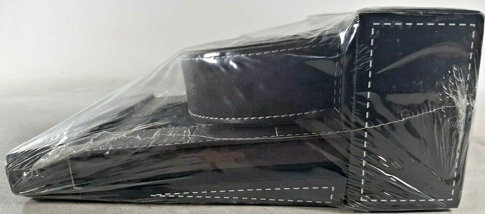 NEW Desktop Clock & Frame Set Black