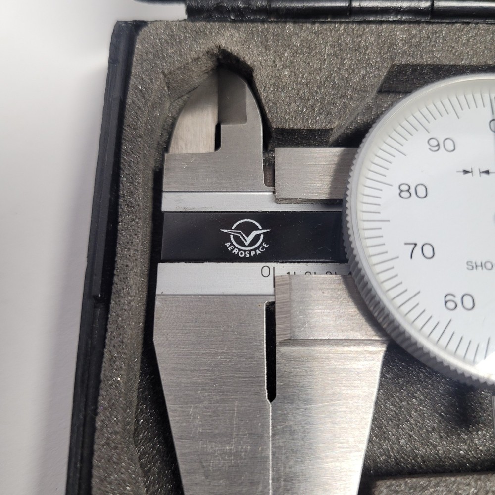 Aerospace 6" Dial Caliper Stainless Hardened