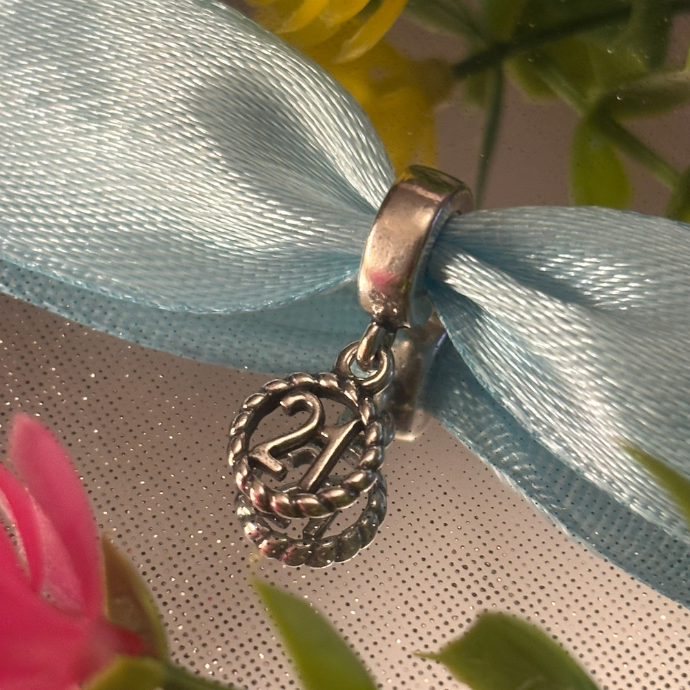 Pandora 💖 21st Birthday Dangle Charm 🌟💫