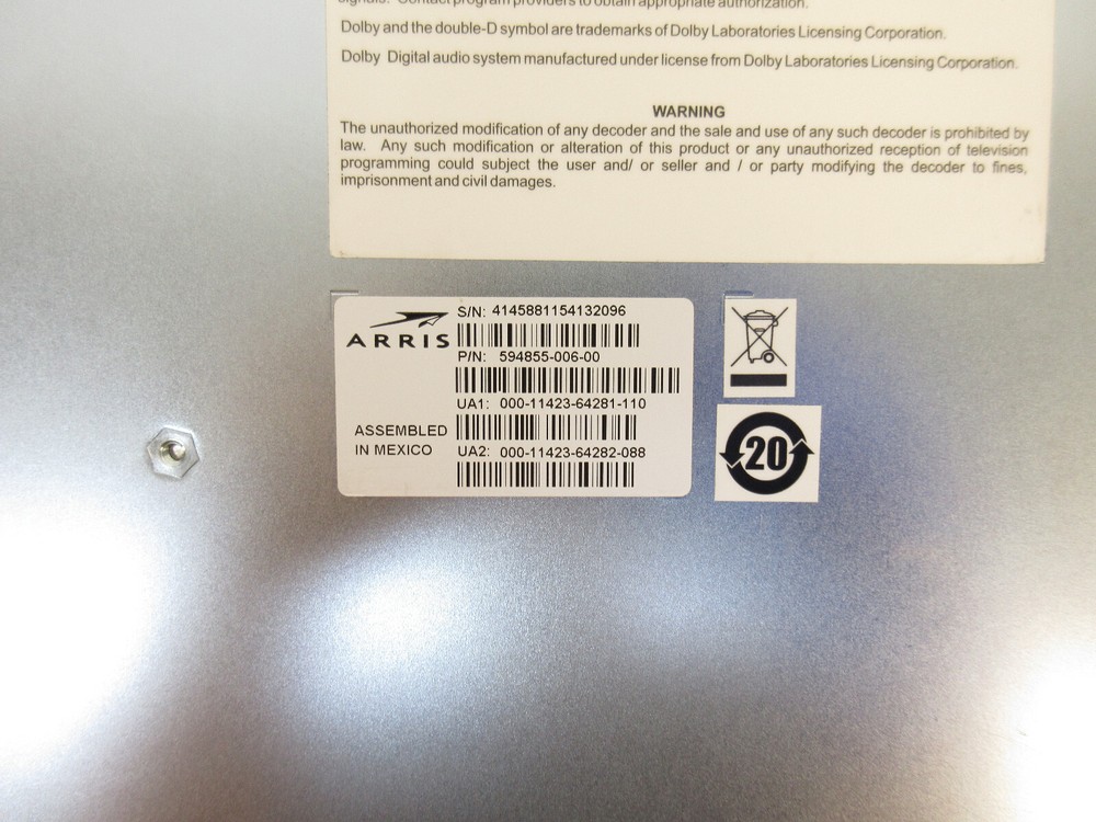 Arris DSR-7403 Commercial Integrated Satellite Receiver / Transcoder