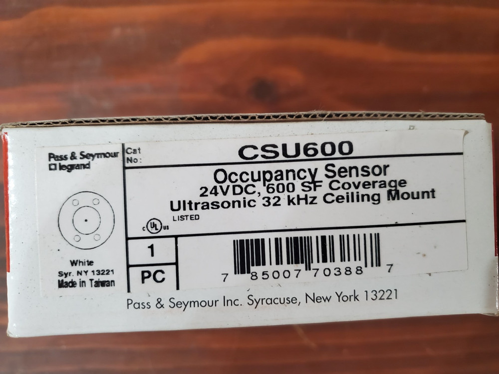 Pass & Seymour CSU 600 Occupancy sensor