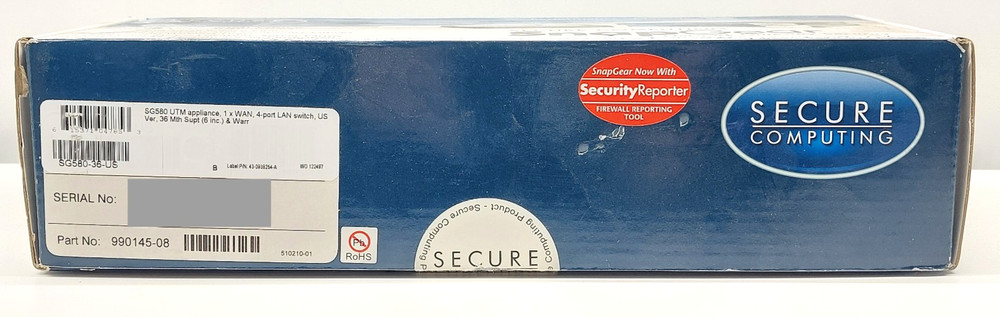 Secure Computing SnapGear SG580 Network Gateway Security